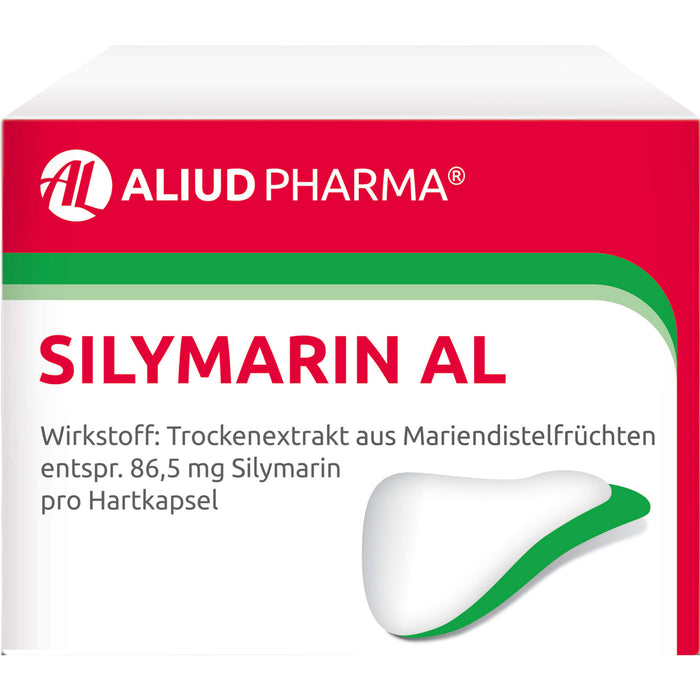 Silymarin AL Hartkapseln bei Lebererkrankungen, 30 pc Capsules