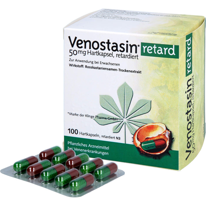 Venostasin retard 50 mg Emra Hartkapsel, retardiert, 100 St. Kapseln