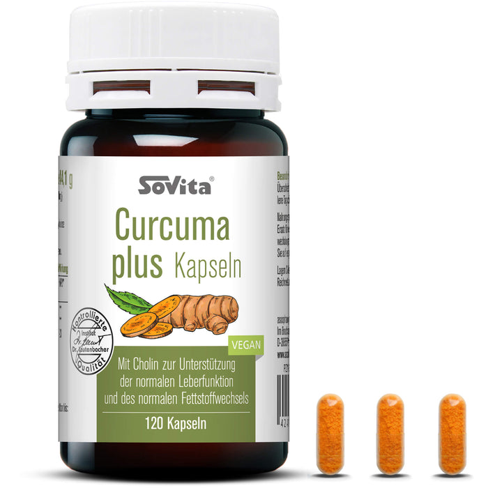 Sovita Curcuma plus Kapseln, 120 St HKP