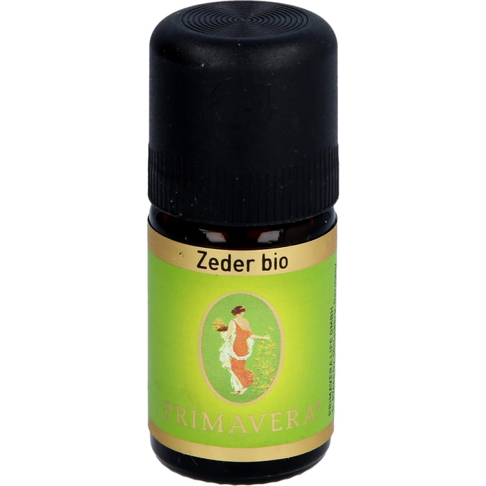 PRIMAVERA Zeder bio 100% naturreines Ätherisches Öl, 5 ml Huile éthérique