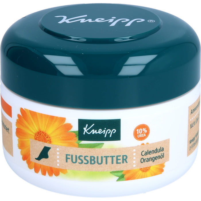 Kneipp Fussbutter Ringelblume-Rosmarin reichhaltige Pflege für trockene Füße, 100 g Crème