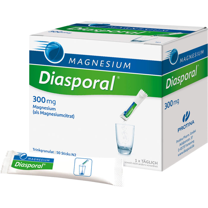 Magnesium Diasporal 300 mg Trinkgranulat, 50 pcs. Sachets