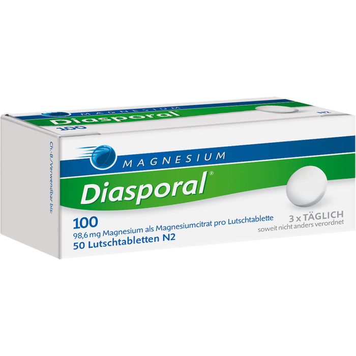 Magnesium-Diasporal 100 Lutschtabletten, 50 pc Tablettes