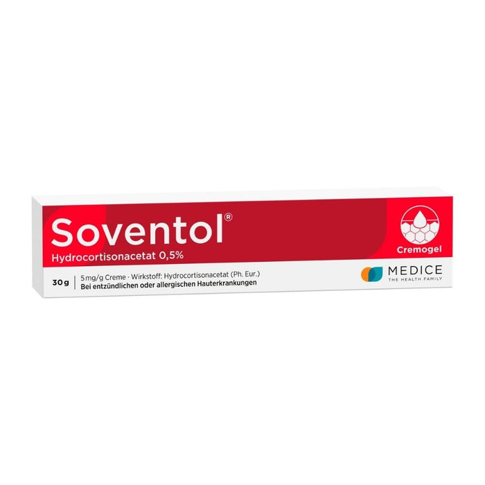 Soventol Hydrocortacetat 0,5 % Creme, 30 g Creme