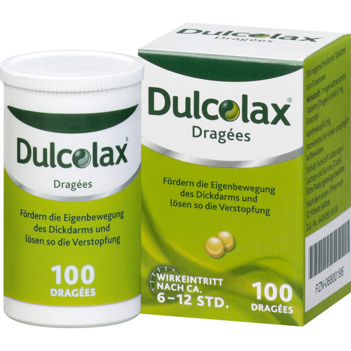 Dulcolax Dragées Dose Sanofi-Aventis, 100 pcs. Tablets