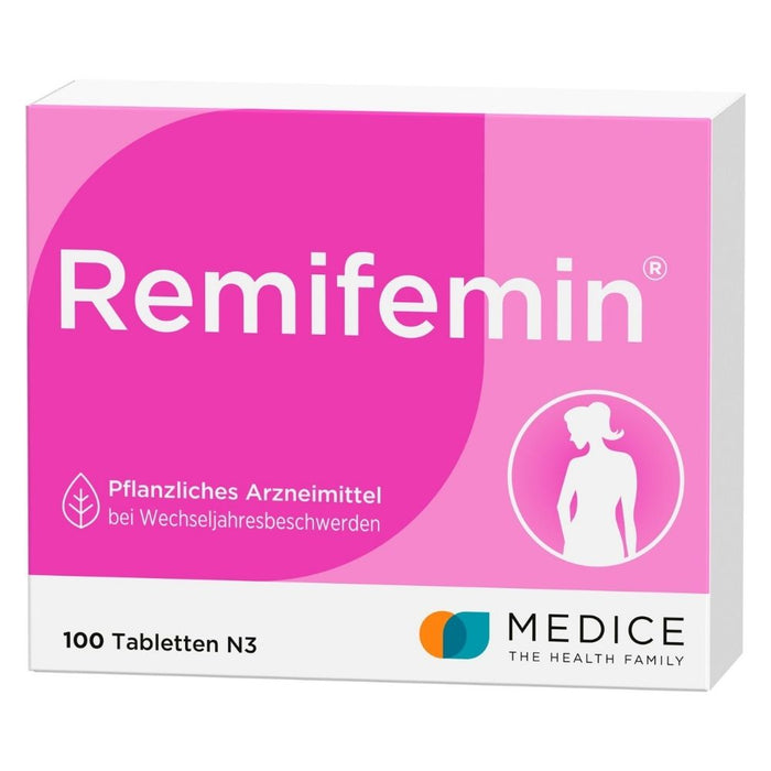 remifemin Tabletten bei Wechseljahresbeschwerden, 100 St. Tabletten