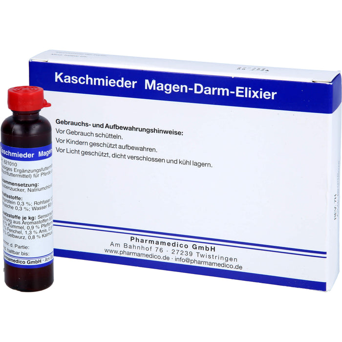 Kaschmieder Magen-Darm-Elixier für Pferde Mischung, 108 ml Lösung