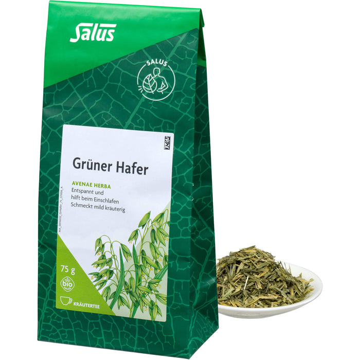 Grüner Hafer bio Salus, 75 g TEE