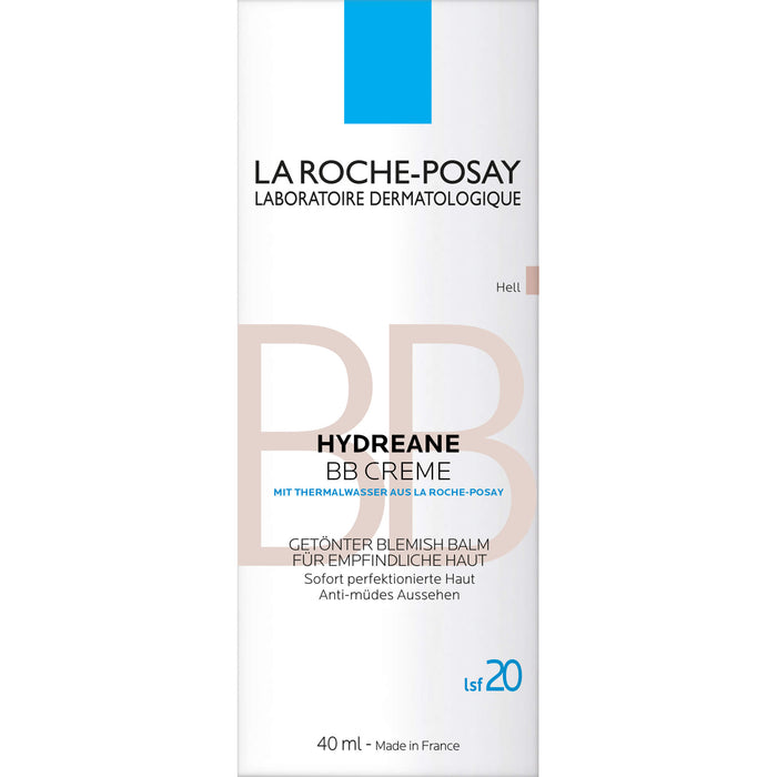 La Roche-Posay Hydreane BB Teinte light Creme, 40 ml Cream