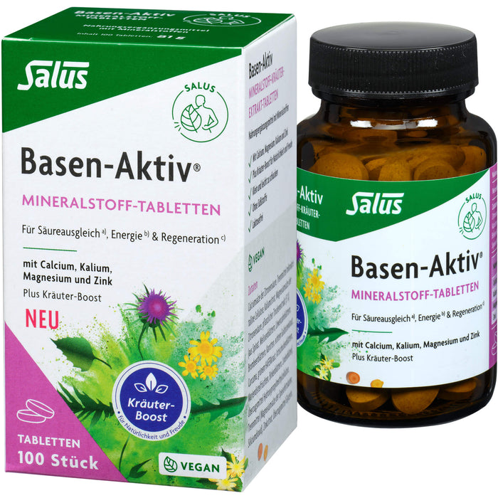 Basen-Aktiv Mineralstoff-Kräuter-Extrakt-Tabletten, 100 St TAB