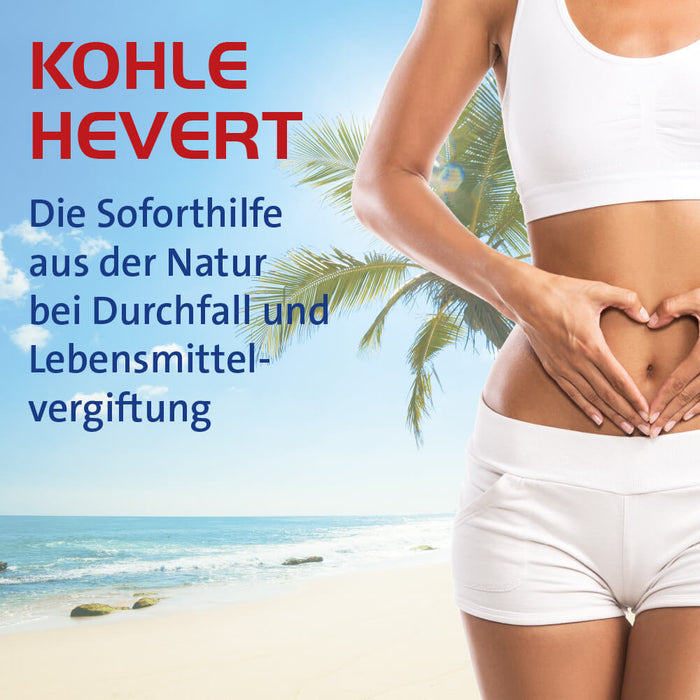 Kohle Hevert Tabletten, 50 pc Tablettes