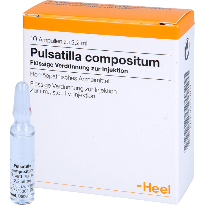 Pulsatilla compositum flüssige Verdünnung, 10 pc Ampoules