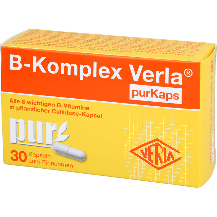 B-Komplex Verla purKaps, Kapseln, 30 St KAP