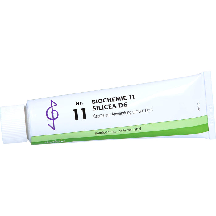 Bombastus Biochemie 11 Silicea D 6 Creme, 100 ml Creme