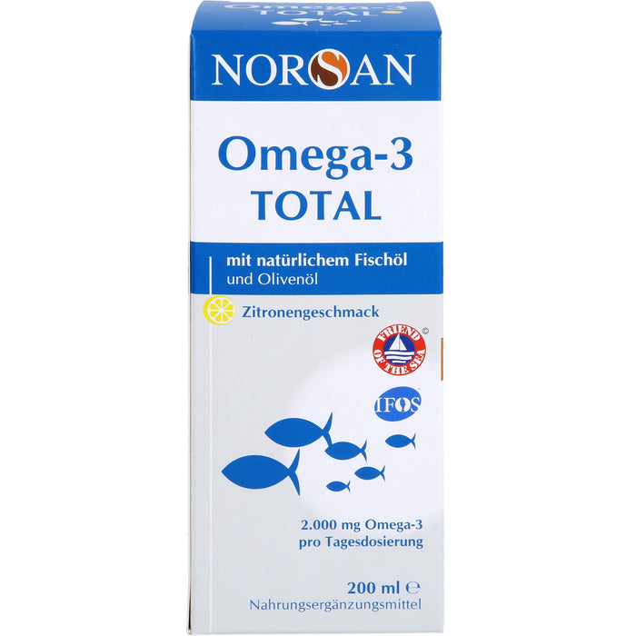 NORSAN Omega-3 Total Flüssigkeit, 200 ml Solution