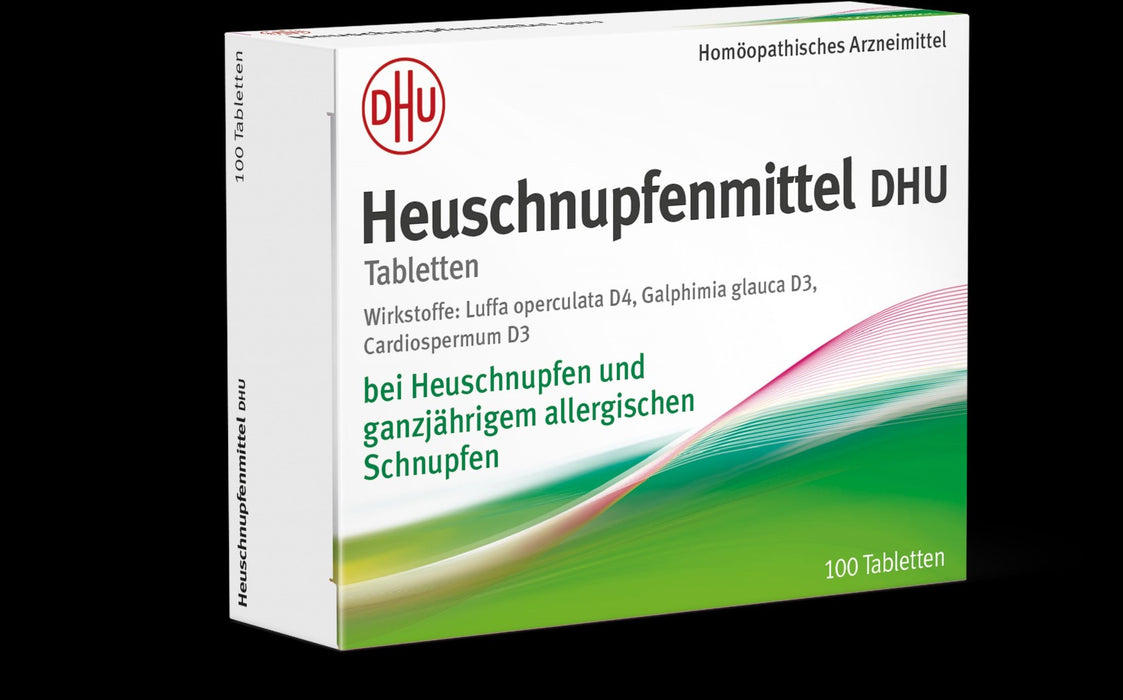 DHU Heuschnupfenmittel – macht nicht müde – hilft Augen und Nase, 100 pcs. Tablets