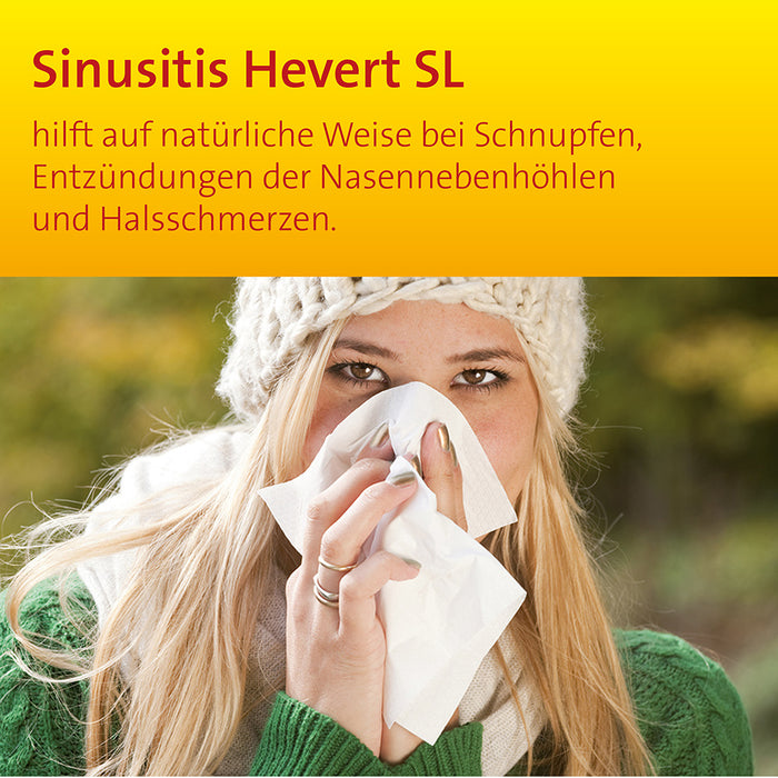 Sinusitis Hevert SL Tabletten, 40 pc Tablettes