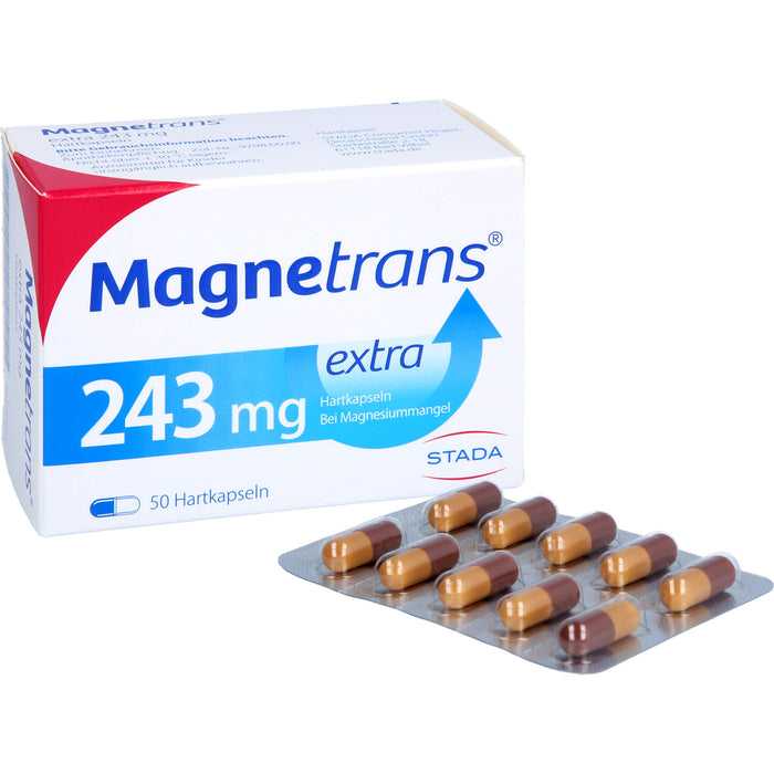 Magnetrans extra 243 mg Hartkapseln bei Magnesiummangel, 50 St. Kapseln