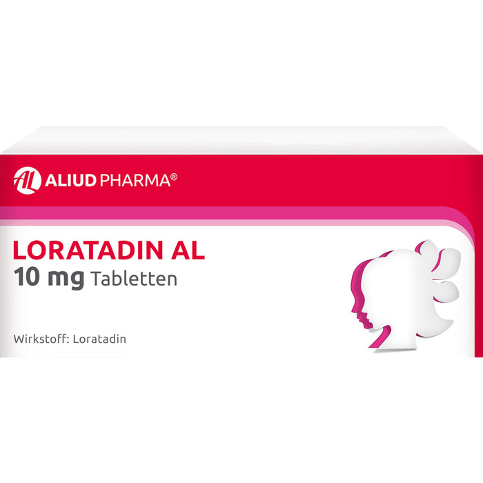 LORATADIN AL 10 mg Tabletten Antiallergikum, 100 pc Tablettes