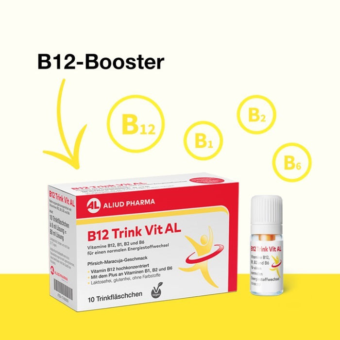 B12 Trink Vit AL Trinkfläschchen, 10 St. Trinkfläschchen