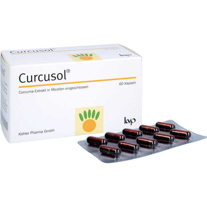 Curcusol Curcuma-Extrakt Kapseln, 60 pc Capsules