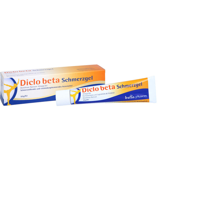 Diclo beta Schmerzgel, 50 g GEL