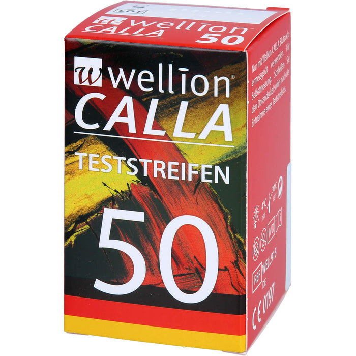 Wellion calla Teststreifen, 50 pc Bandelettes réactives