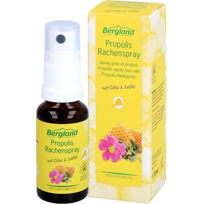 Bergland Propolis Rachenspray, 20 ml Lösung