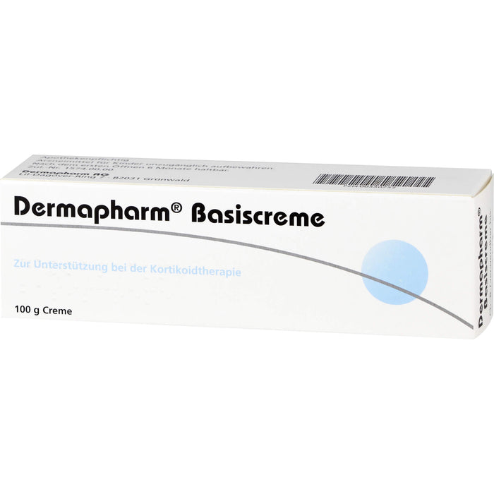 Dermapharm Basiscreme zur Unterstützung bei der Kortikoidtherapie, 100 g Crème