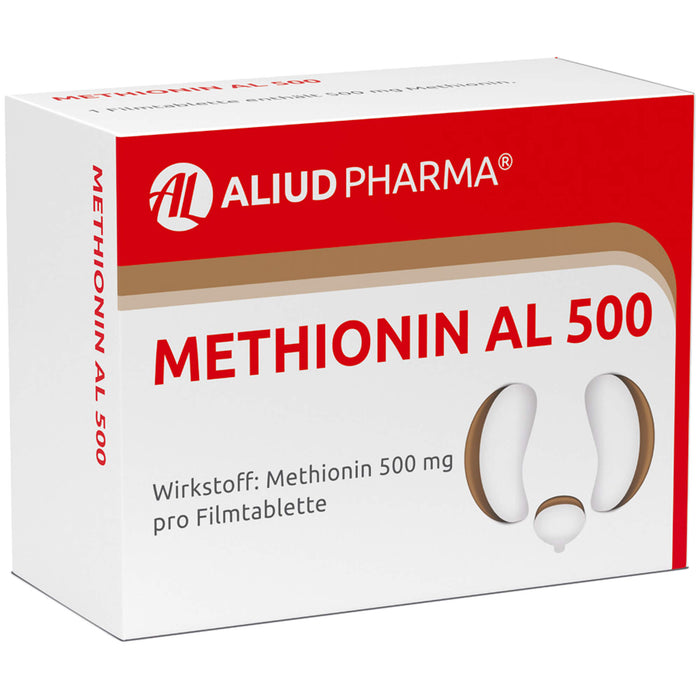 Methionin AL 500 Filmtabletten zur Harnansäuerung, 100 pcs. Tablets