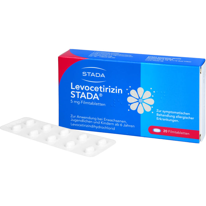 Levocetirizin Stada 5mg, 20 St FTA