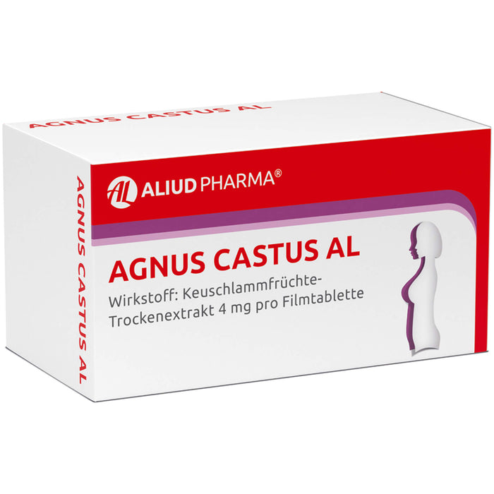 Agnus castus AL Filmtabletten bei Regelbeschwerden, 60 pc Tablettes