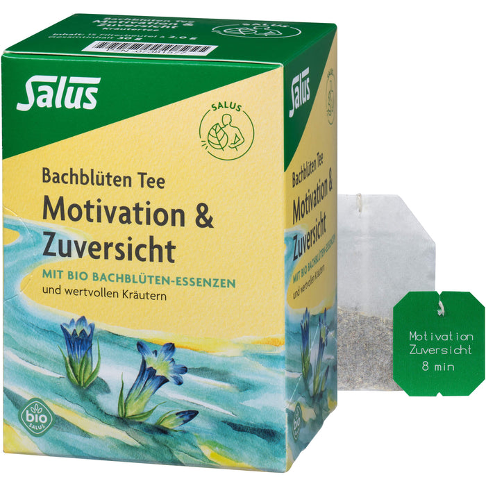 Bachblüten Tee Motivation & Zuversicht bio Salus, 15 St FBE