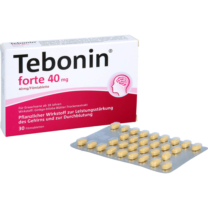 Tebonin forte 40 mg Tabletten, 30 pcs. Tablets