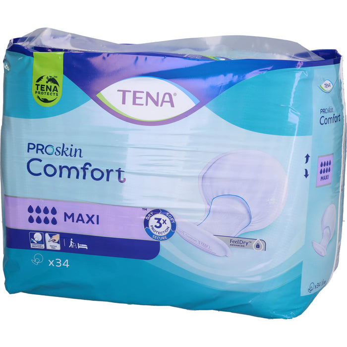 TENA COMFORT MAXI VORLAGE, 34 St