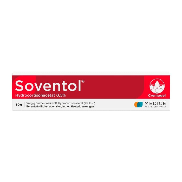 Soventol Hydrocortacetat 0,5 % Creme, 30 g Cream