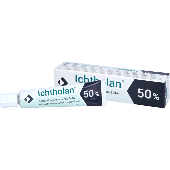 ICHTHOLAN 50 % entzündungshemmende Salbe, 15 g Ointment