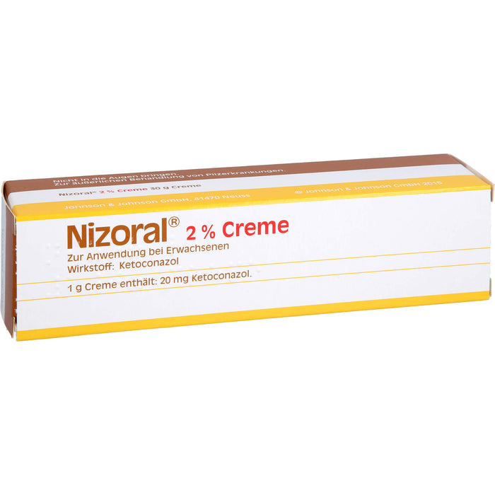 Nizoral 2% Creme zur äußerlichen Behandlung von Pilzerkrankungen, 30 g Cream