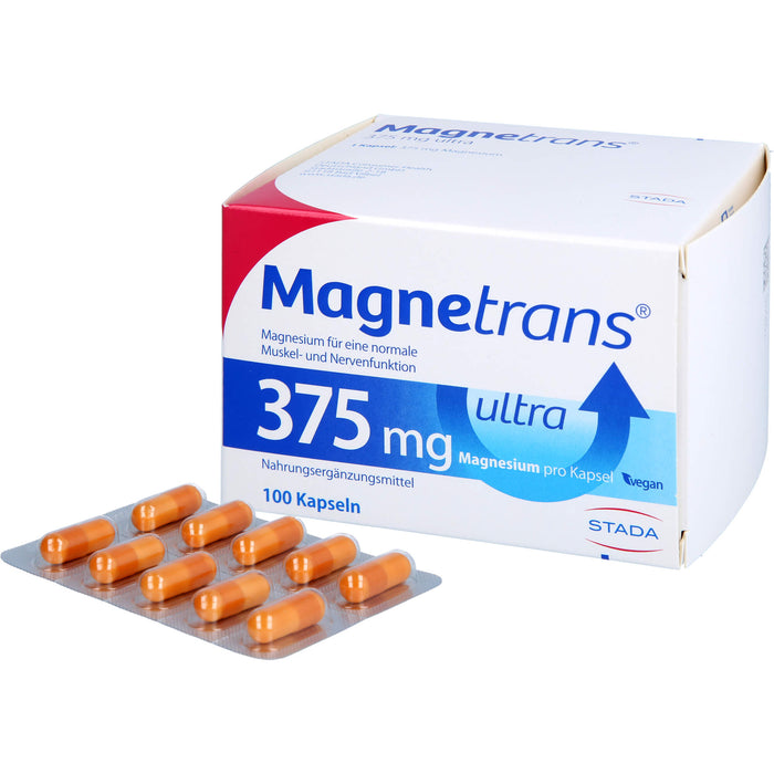 Magnetrans ultra 375 mg, 100 pcs. Capsules