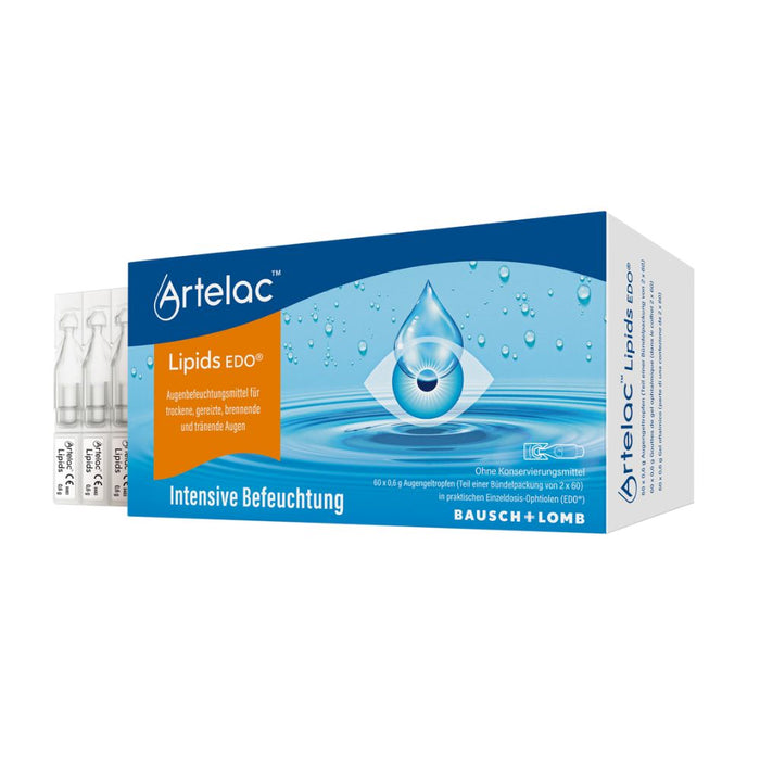 Artelac Lipids EDO, 120 pc Pipettes à dose unique