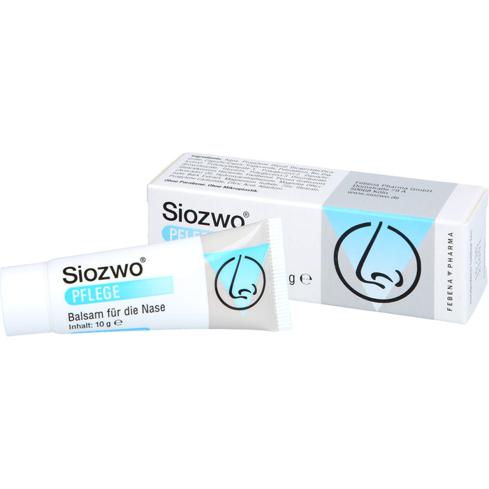 Siozwo Pflegebalsam für die Nase, 10 g Crème