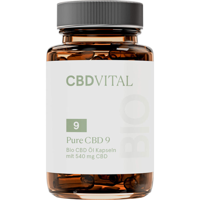 CBD VITAL PURE CBD 9 (5%) Kapseln, 60 St KAP