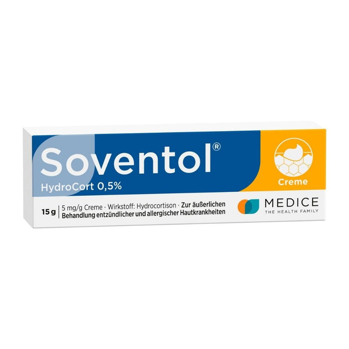 Soventol HydroCort 0,5 % Creme, 15 g Creme