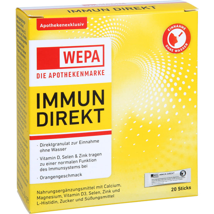 WEPA Immun Direkt Sticks, 20 St PUL