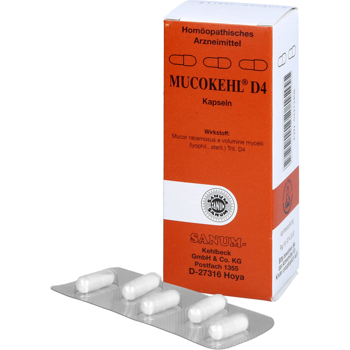 MUCOKEHL D4 Kapseln, 20 pc Capsules