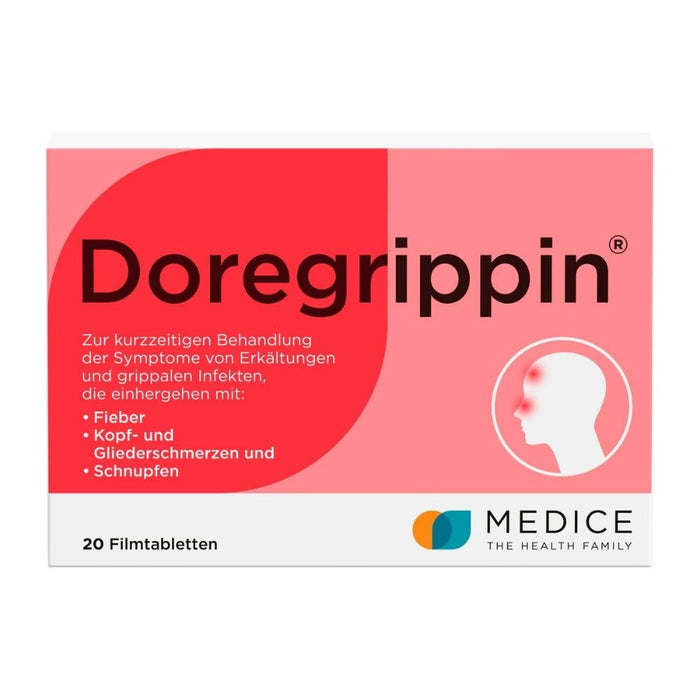 Doregrippin Filmtabletten, 20 pc Tablettes