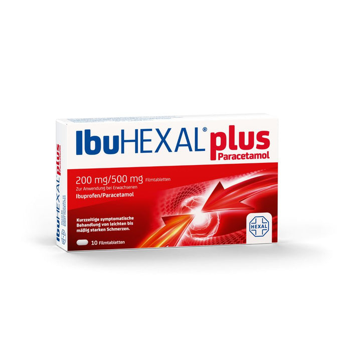 Ibuhexal Plus Paracetamol, 10 St FTA