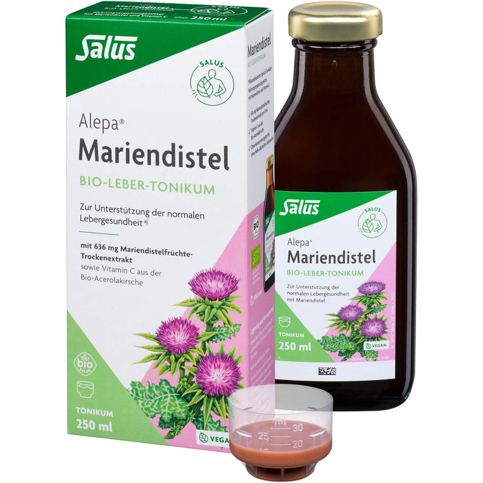 Salus Alepa Mariendistel Bio-Leber-Tonikum, 250 ml Solution