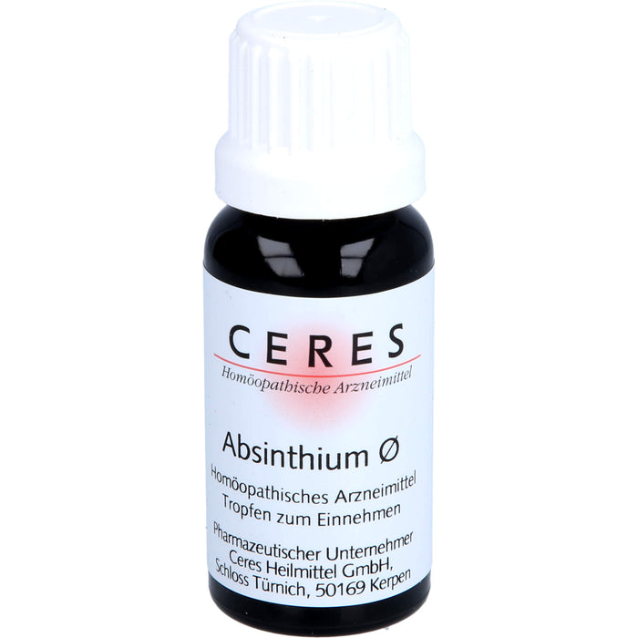 Ceres Absinthium Urtinktur, 20 ml Lösung