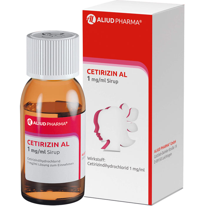 Cetirizin AL 1 mg/ml Sirup, 150 ml Lösung